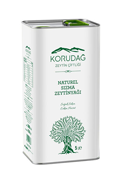 Korudağ 5 Lt Erken Hasat Soğuk Sıkım Zeytinyağı