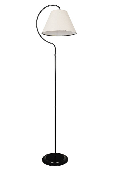 VENON Güven Avize Lambader Holo Elips Siyah Krem Şapka