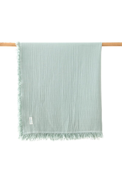 miniboni بطانية أطفال من الموسلين الناعم والخفيف مكونة من 4 طبقات