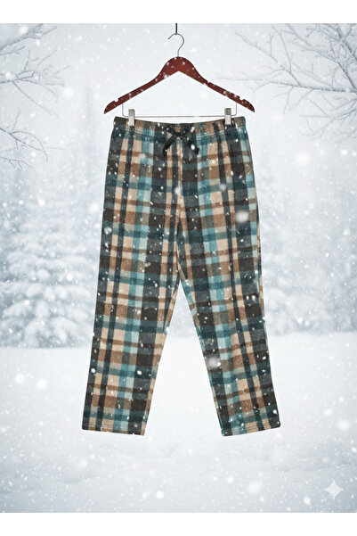Altınay Pocketless Winter Fleece Women's Pajama Bottoms Je6