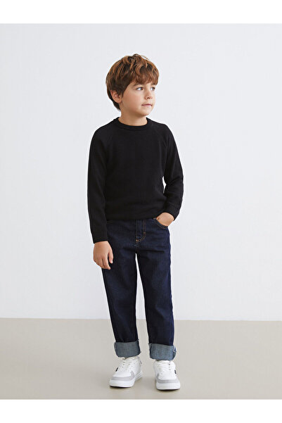 LC Waikiki Vizyon New Season Boys' Basic Knitwear Sweater