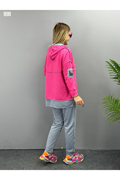 merysare Női kétrészes szett – kapucnis szoknya és fonal anyagról készült részletekkel, színválasztékkal