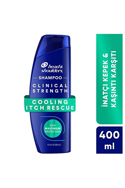 Head&Shoulders Clinical Strength Cooling Itch Rescue Karşıtı Şampuan 400 ml