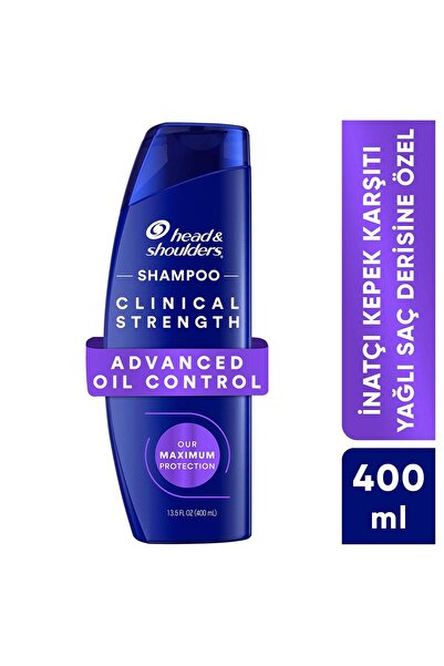 Head&Shoulders Clinical Strength Advanced Oil Control Yağ Dengeleyici Şampuan 400 ml