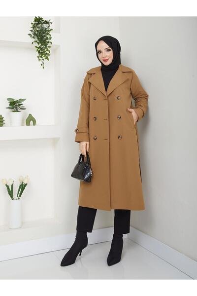 ALDİNİ Atrenc0001 Model Summer Trench Coat