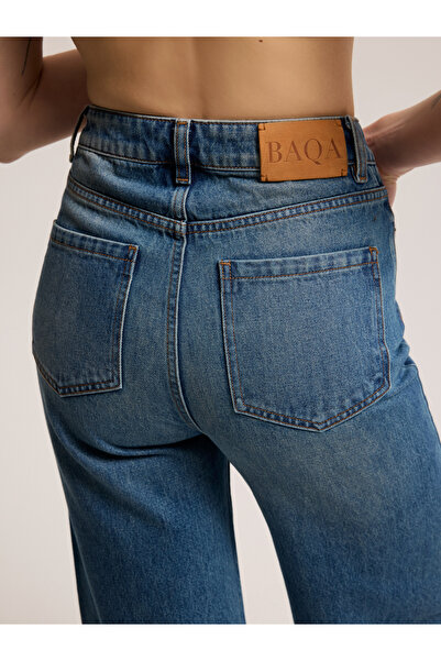 BAQA Wide Leg Blue Denim