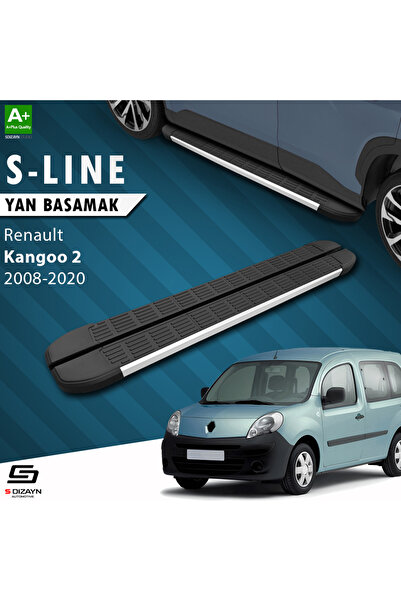 S Dizayn S-Dizayn Renault Kangoo 2 S-Line Aluminyum Yan Basamak 193 Cm 2008-2...