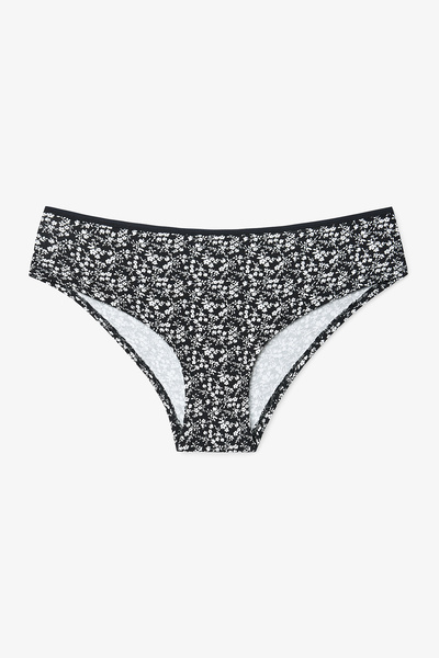 Penti Floral Silhouette 3 Pachet Chiloți Hipster cu talie normală