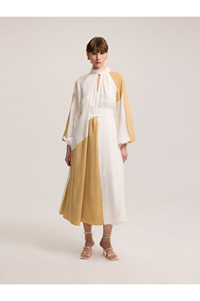 BAQA Cupro Double Color Dress