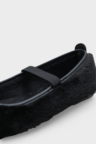 Capone Outfitters Ollie Women's Plush Laced Ballerinas