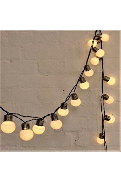 Lambax 10 Mt Ip65 Dış Mekana Uygun Top Led Bahçe Aydınlatma Günışığı