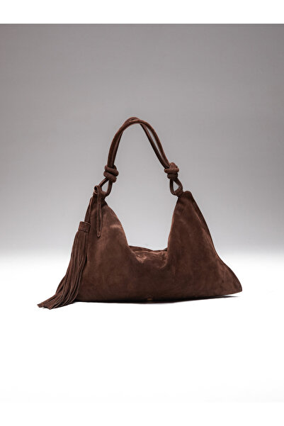 BAQA Medium Size Suede Bag