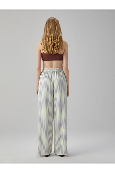 BAQA High Waist Draped Pants