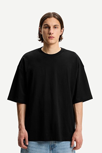 Bershka Kısa kollu oversize t-shirt