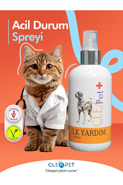 Cleapet ACİL MÜDAHELE SPREY 250 ML