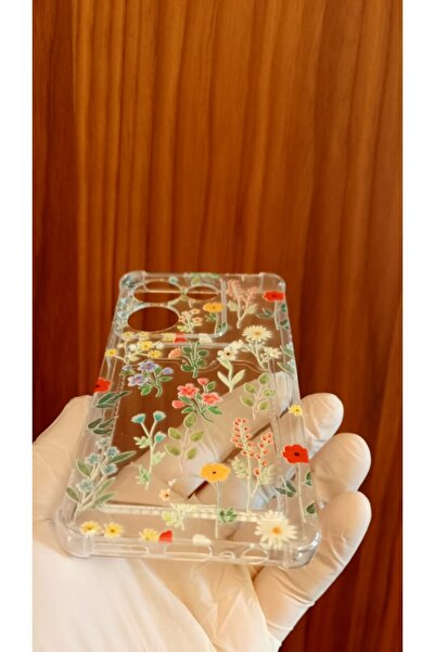 Newon Tecno Camon 20 Ivy Flower Printed Card Holder Silicone Phone Case Cover (Ck6N Compatible)