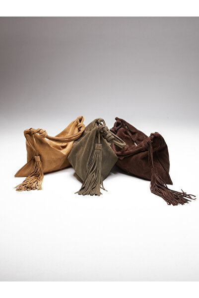 BAQA Medium Size Suede Bag