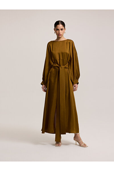 BAQA Dark Mustard Dress