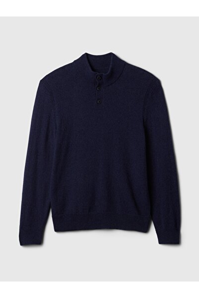 GAP ErkekMockneck Henley Kazak