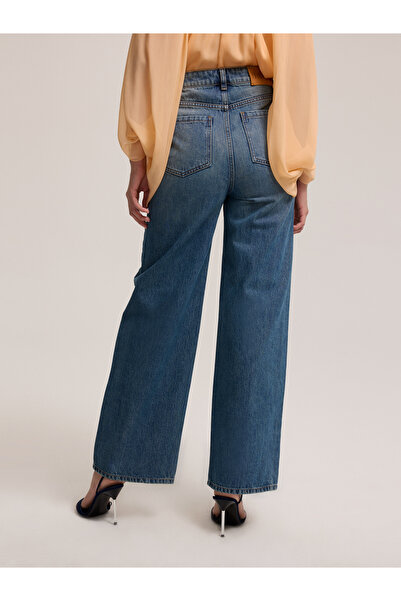 BAQA Light Blue Denim with Chain Detail