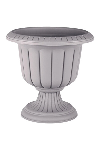 SERİNOVA N001 Ayaklı Nergis Saksı 9,8 Litre Kahve