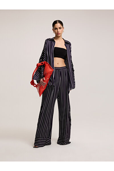 BAQA Striped Navy Blue Tunic