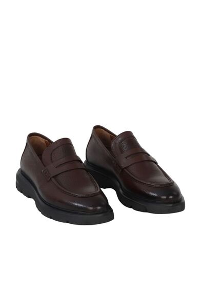 Bueno Shoes Brown Flotter Leather Men's Casual Shoes 43Ma2603130