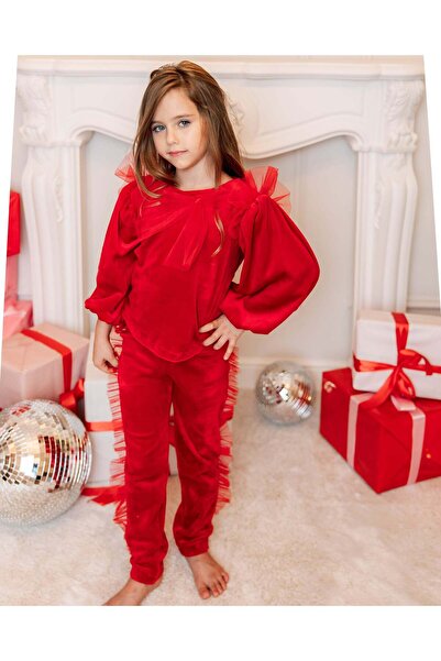 fustite cu luminite Trening de copii, Catifea cu Tulle - 2-3 ani (92-98 cm)