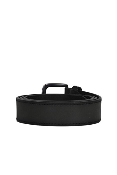 Bueno Shoes Anthracite Crazy Leather Men's Belt 18Mk202281