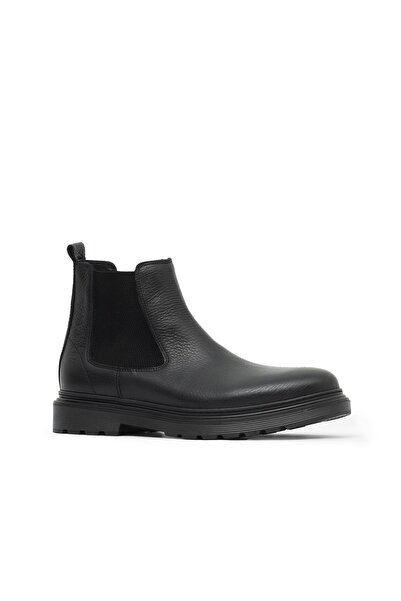 Bueno Shoes Black Flotter Leather Men's Boots 07Mb2364Sl270