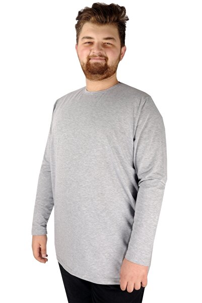 ModeXL Чоловіча футболка - Mode XL, великий розмір, з еластаном, комір-стійка, 20102 Grimelanj