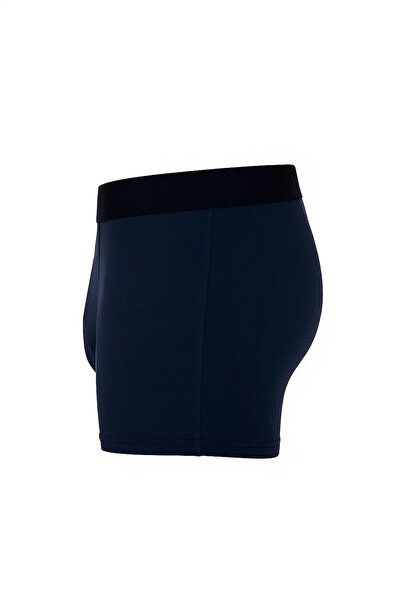 COMBİNE MİCHAİL Men's 5-Piece Navy Blue Cotton Lycra Flexible Boxers