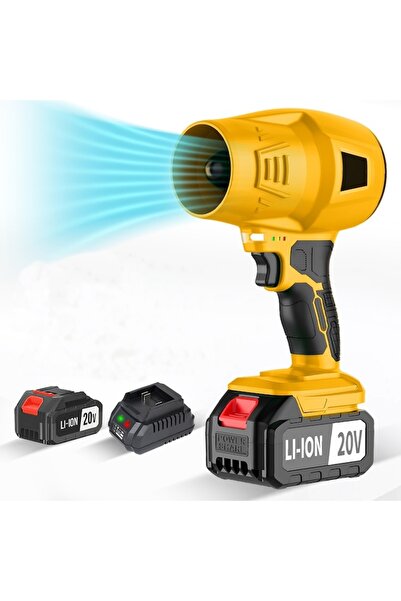 FOXMAG24 Aspirator și suflantă de frunze, 2 în 1, încărcător rapid, pentru cu...