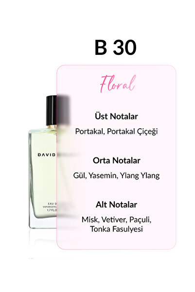 David Walker B30 Rakelli 50 ml Kadın Parfüm | Woody