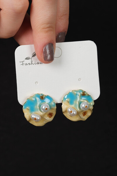 Jack Ferrero MİNELİ ÇELİK RENK ATMAZ KÜPE