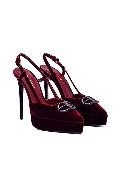 Sofia Baldi Hayfi Bordo Textile Women's Platform