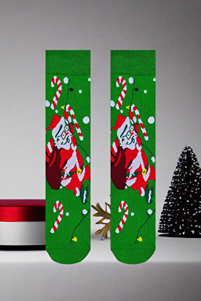 ZEYZEY MONKEY New Year's Themed New Year's Socks Set in a Premium Quality Scented Special Gift Box of 5