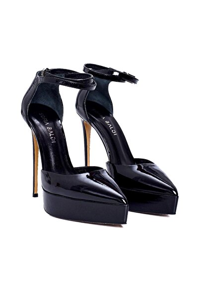 Sofia Baldi Uruk Black Patent Leather Women's Platform