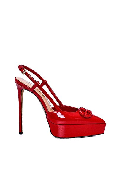 Sofia Baldi Red Patent Leather Women's Platform