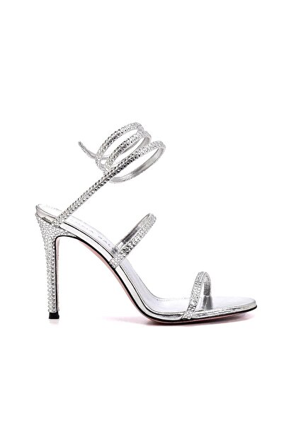 Sofia Baldi Martina Silver - Vegan Women's Heeled Sandals