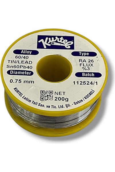 Kurtel Lehim Teli 0,75mm 200 gram