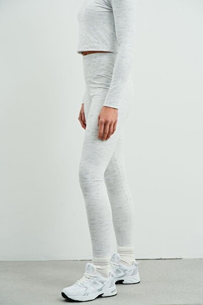 C&City Gray High Waist Soft Trousers