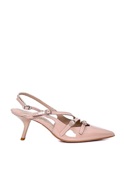 Sofia Baldi Ghens Bej Rugan  Kadın Stiletto & Abiye