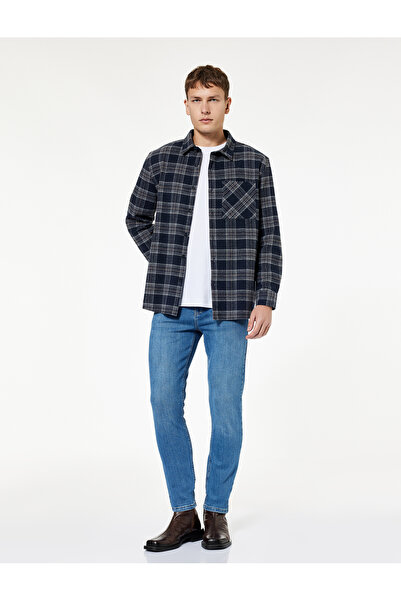 Koton Pamut normál derék karcsú Jean nadrág - Brad Jean