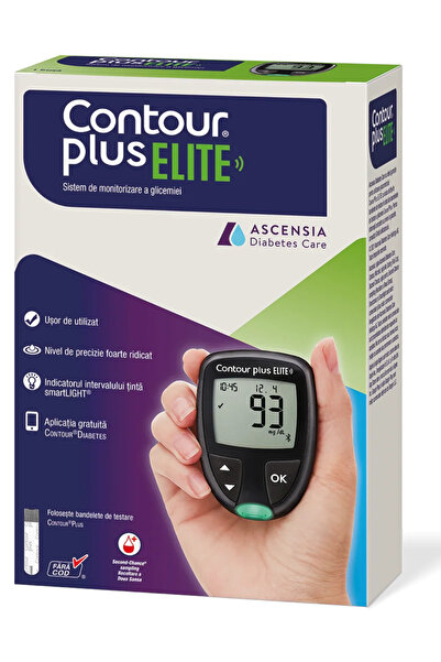 CONTOUR PLUS Glucometer Smart Elite, Ascensia Care