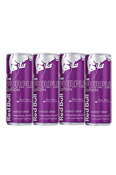 Red Bull Energy Drink Purple Edition 250ml x 4 pieces