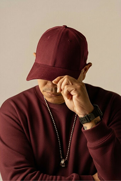 OnMyHead Șapcă de baseball din piele de căprioară autentică