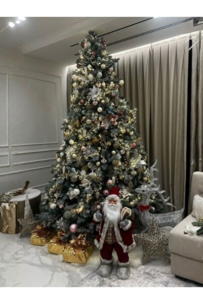 Caelia 210 Cm Yılbaşı Ağacı 750 Gür Dallı Metal Gövde Metal Ayak A Kalite