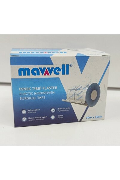 Mavvell Esnek Tıbbi Flaster Hipoalerjenik 10mx10cm 10 adet