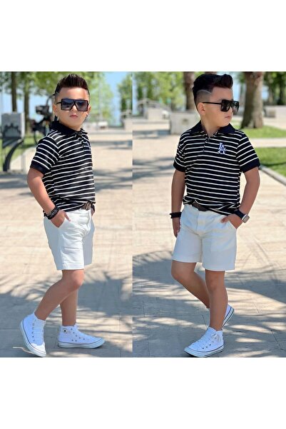 Kidsella Boy Gabardin Shorts Suit